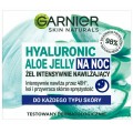 Garnier Skin Naturals Hyaluronic Aloe Jelly el intensywnie nawilajcy do kadego typu cery na noc 50ml