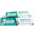 Grants Of Australia Sensitive Natural Toothpaste With Mint naturalna kojca pasta do zbw wraliwych bez fluoru 100g