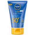 Nivea Sun Kids Protect & Care 5in1 Skin Protection SPF50+ balsam ochronny do opalania dla dzieci 50ml