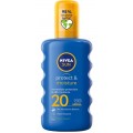 Nivea Sun Protect & Moisture nawilajcy spray do opalania SPF20 200ml