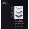 Ardell Lookbook Faves 3 Pairs Of False Eyelashes 110 + 120 + 105 + Duo Lash Adhesive 1g
