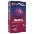 Control Sensual Intense Dots prezerwatywy z wypustakami o stokowatym zakoczeniu 12szt