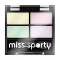 Miss Sporty Studio Colour Quattro Eye Shadow poczwrne cienie do powiek 416 Unicorn Swag