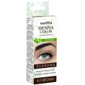 Venita Henna Color Powder pudrowa henna do brwi 4.0 Brown 4g