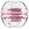 Yonelle Roses Beauty Night Cream krem do twarzy i pod oczy na noc 50ml