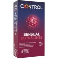 Control Sensual Dots&Lines Condoms prezerwatywy stymulujce 12szt