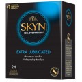Unimil Skyn Feel Everything Extra Lubricated nielateksowe nawilane prezerwatywy 24szt