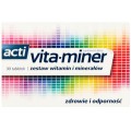Acti Vita-Miner Zestaw witamin i mineraw suplement diety 30 tabletek