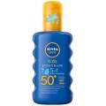 Nivea Sun Kids Protect & Care nawilajcy spray ochronny na soce dla dzieci SPF50 200ml
