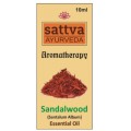Sattva Ayurveda Aromatherapy Essential Oil olejek z drzewa sandaowego Sandalwood 10ml