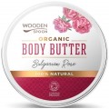 Wooden Spoon Organic Body Butter organiczne maso do ciaa Bulgarian Rose 100ml