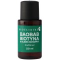 Bioelixire Silikonowe serum do wosw Baobab + Biotyna & Olejek Konopny 20ml
