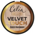 Celia De Luxe Velvet Touch puder prasowany 104 Sunny Beige 9g