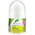 Dr. Organic Tea Tree dezodorant w kulce z olejkiem z drzewa herbacianego 50ml