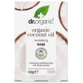 Dr. Organic Virgin Coconut Oil rewitalizujce mydo w kostce z organicznym olejem kokosowym 100g