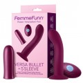 Femmefunn Versa Bullet With S Sleeve wibrator z nakadk Fuchsia