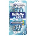 Gillette Blue3 Cool jednorazowe maszynki do golenia 6szt