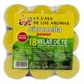 La Casa De Los Aromas Citronella podgrzewacze o zapachu Trawy Cytrynowej 18szt