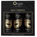 Orgie Sexy Therapy Kit zestaw olejkw do masau 3x30ml