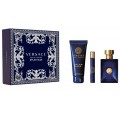 Versace Dylan Blue Pour Homme Woda toaletowa 100ml spray + Woda toaletowa 10ml spray + el pod prysznic 150ml