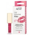 More4Care Lip Volume Filler byszczyk-serum powikszajcy usta Juicy Pink 4,8g