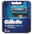 Gillette Proshield Chill 3 wymienne ostrza 3szt