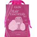 Glov Hair Essentials Hair Wrap turban do wosw + szczotka do wosw + worek do prania lub przechowywania