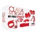 Clara Morgane My First Fetish Kit zestaw fetyszowy 7szt Czerwony