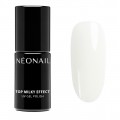 Neonail Top Milky Effect Creamy mleczny top hybrydowy o półtransparentnym kryciu 7,2ml  Neonail Top Milky Effect Creamy mleczny top hybrydowy o półtransparentnym kryciu 7,2ml