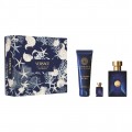 Versace Dylan Blue Woda toaletowa 100ml spray + Żel pod prysznic 100ml  Versace Dylan Blue Woda toaletowa 100ml spray + Żel pod prysznic 100ml