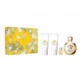 Versace Eros Pour Femme Woda perfumowana 100ml spray + 5ml + Żel pod prysznic 100ml + Balsam do ciała 100ml  Versace Eros Pour Femme Woda perfumowana 100ml spray + 5ml + Żel pod prysznic 100ml + Balsam do ciała 100ml