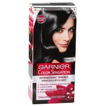 Garnier Color Sensation Farba do wosw 1.0 Gboka Onyksowa Czer