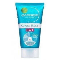 Garnier Czysta Skra 3w1 el myjcy peeling maseczka 150ml