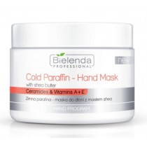 Bielenda Professional Cold Parafin - Hand Mask Zimna parafina - maska do doni z masem shea 150g