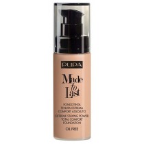 Pupa Made To Last Total Comfort Foundation SPF10 Dugotrway podkad matujcy 001 30ml