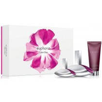 Calvin Klein Euphoria Woda perfumowana 100ml spray + 30ml spray + Balsam do ciaa 100ml