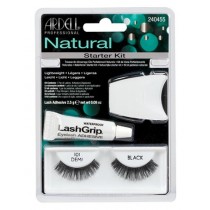 Ardell Zestaw Natural 101 1 para sztucznych rzs Black + Lash Adhesive Klej do rzs 2,5g + Lash Applicator Aplikator do rzs