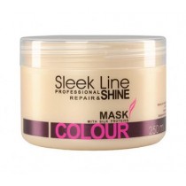 Stapiz Sleek Line Colour Mask Maska z jedwabiem do włosów farbowanych 250ml