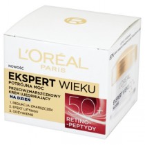L`Oreal Age Specialist Ekspert Wieku 50+ Przeciwzmarszczkowy krem ujędrniający na dzień 50ml