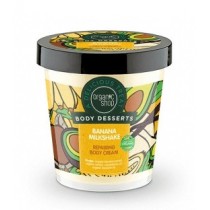 Organic Shop Body Desserts Banana Milkshake Repairing Body Cream Regenerujący krem do ciała o zapachu banana 450ml