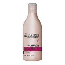 Stapiz Sleek Line Colour Shampoo Szampon z jedwabiem do włosów farbowanych 300ml