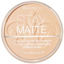 Rimmel Stay Matte Long Lasting Pressed Powder Puder prasowany 003 Peach Glow 14g