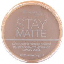 Rimmel Stay Matte Long Lasting Pressed Powder Puder prasowany 005 Silky Beige 14g
