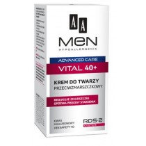 AA Men Advanced Care Face Cream Vital 40+ Przeciwzmarszkowy krem do twarzy 50ml