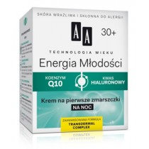 AA Technology Age 30+ Energy Of Youth Night Cream Wygadzajco-odywczy krem na noc 50ml