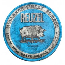 Reuzel Hollands Finest Pomade Mocno utrwalajca pomada na bazie wody Blue 113g