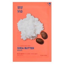 Holika Holika Pure Essence Mask Sheet Shea Butter Gboko nawilajca maseczka z ekstraktem z masa shea 20ml