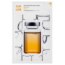 Holika Holika Skin Rescuer Mask Sheet Vita C Przeciwzmarszczkowa maseczka z witaminą C na bawełnianej płachcie
