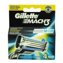 Gillette Mach 3 Wymienne ostrza do maszynki do golenia 4szt