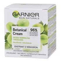Garnier Botanical Cream nawilżający krem dla skóry normalnej i mieszanej Ekstrakt z Winogron 50ml